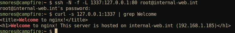 Interacting with port 80 on internal-web.int